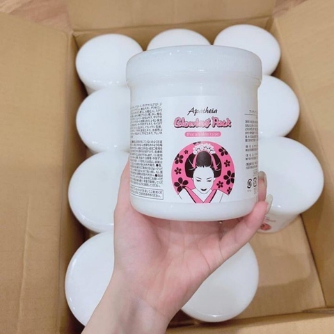 Kem Ủ Trắng Da Mặt Và Toàn Thân Apatheia Glowing Pack 500g Nội Địa Nhật Bản