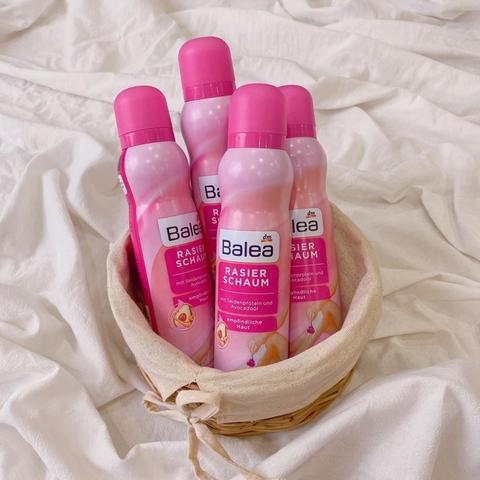 Bọt Tẩy Lông Balea Avocado Dạng Xịt 150ml Đức