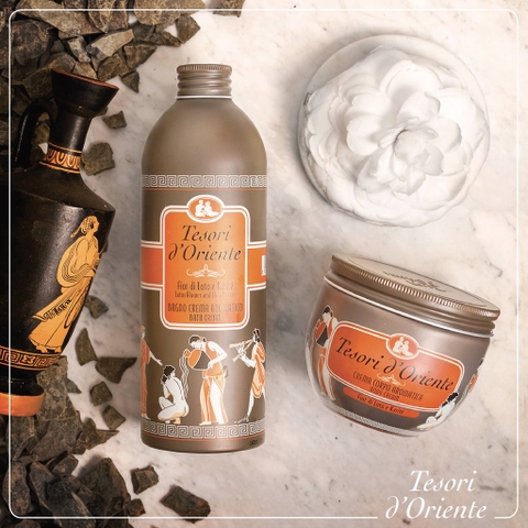Kem Dưỡng Thể Tesori D' Oriente Hương Nước Hoa Italia 300ml - Hương Hoa Sen