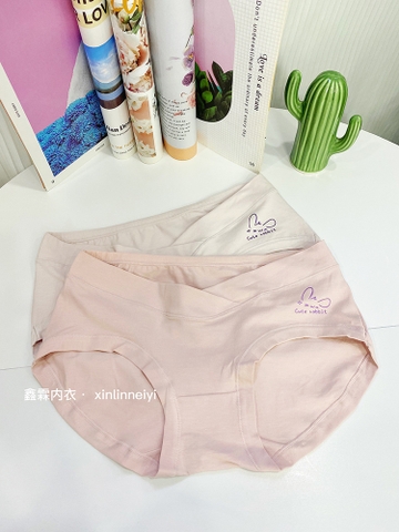 [Mã S18] Set 2 Quần Lót Bầu Cạp Chéo Chữ V Chất Cotton Mềm Mại Không Gây Nóng Bí Kháng Khuẩn (GIAO MÀU NGẪU NHIÊN)