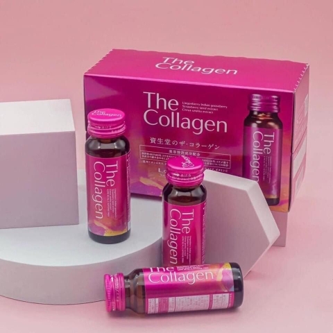 Nước uống The Collagen Shiseido (Hộp 10 chai x 50ml)