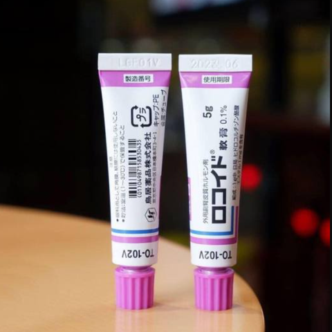 Kem Bôi Vết Đốt Côn Trùng, Muỗi Đốt Rokoito Locoid Ointment Nhật Bản 5g
