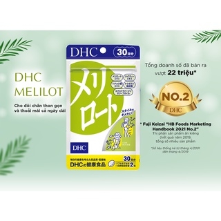 Viên Uống DHC Melilot Hỗ Trợ Thon Chân 30 Ngày 60 Viên