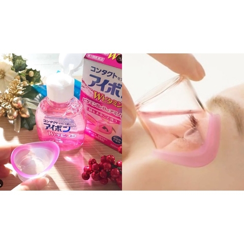 Nước Rửa Mắt Eyebon W Vitamin Kobayashi Nhật Bản 500ml