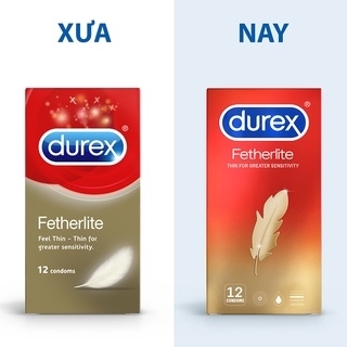 [Chính Hãng] Bao Cao Su Durex Fetherlite Hộp 12 Cái