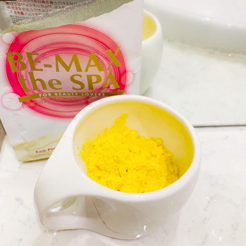 Bột Tắm Trắng Be Max The Spa Bath Powder Hộp 12 Gói x 50g - Nội Địa Nhật Bản