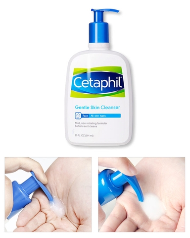 [Chính Hãng] Sữa Rửa Mặt Cetaphil Gentle Skin Cleanser Dịu Nhẹ Cho Da Dầu Mụn