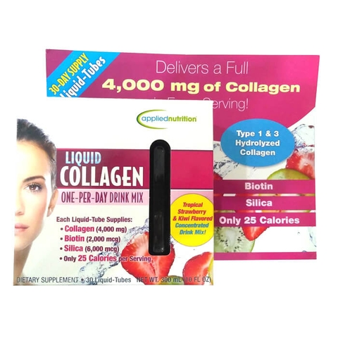 Nước uống đẹp da Liquid Collagen 4000mg 30 tuýp của Mỹ