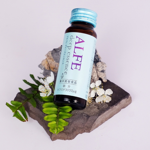 Collagen uống ALFE Deep Essence tăng cường độ ẩm và độ đàn hồi cho da Hộp 10 chai x 50ml