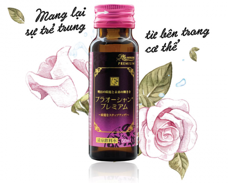Nước Uống Placenta Tế Bào Gốc Từ Màn Bọc Trứng Cá Hồi Poursoin Pla Ocean Premium Nhật Bản