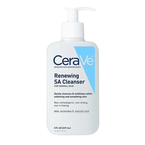 Sữa Rửa Mặt Cerave Renewing SA Cleanser Cho Mọi Loại Da 237ml
