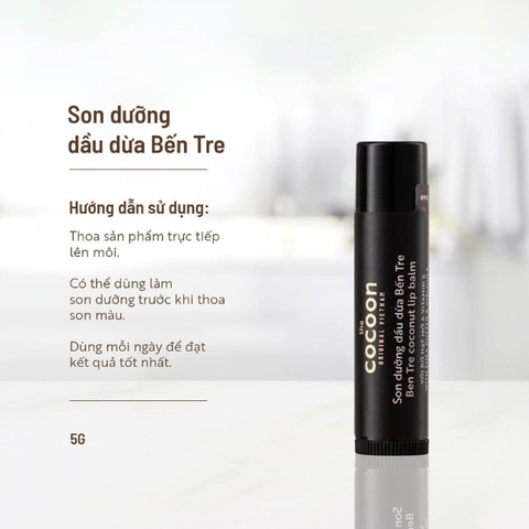 Son dưỡng dầu dừa Cocoon 5g