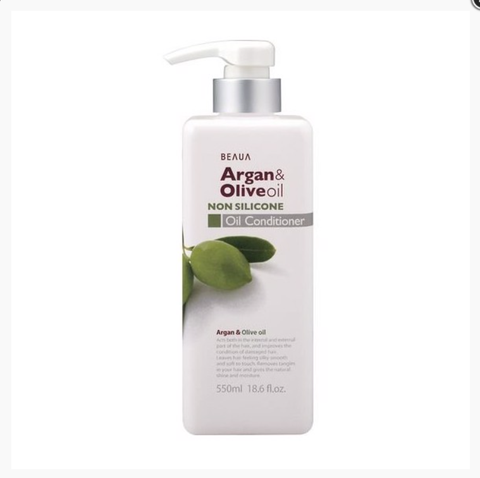 Dầu Gội, Dầu Xả Beaua Chiết Xuất Từ Dầu Argan Và Dầu Olive Nhật Bản 550ml