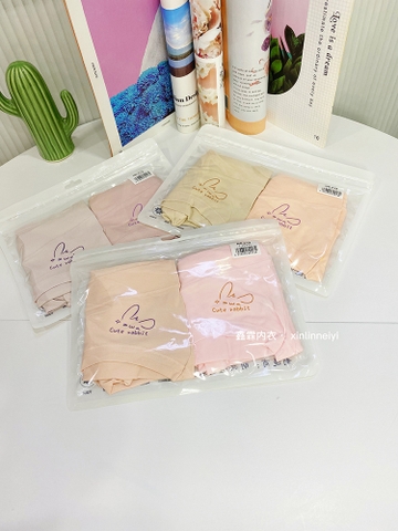 [Mã S18] Set 2 Quần Lót Bầu Cạp Chéo Chữ V Chất Cotton Mềm Mại Không Gây Nóng Bí Kháng Khuẩn (GIAO MÀU NGẪU NHIÊN)