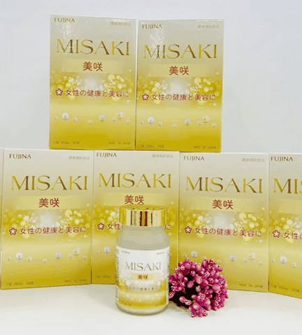 Viên Uống Tăng Nội Tiết Tố Nữ MISAKI FUJINA Nhật Bản 60 Viên