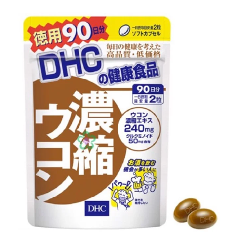 Viên Uống Thải Độc Gan Tinh Bột Nghệ DHC Concentrated Turmeric Nhật Bản -30 ngày-60 Viên