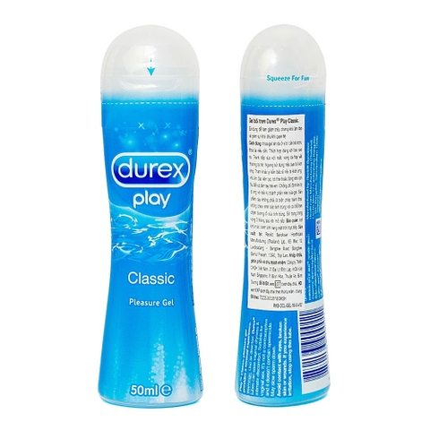 [Chính Hãng] Gel Bôi Trơn Tạo Độ Ẩm Tự Nhiên Durex Play Classic 50ml