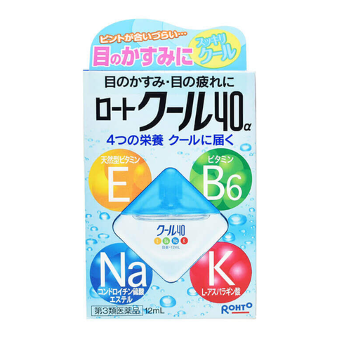 Nước Nhỏ Mắt Rohto Vita 40 Nhật Bản 12 ml