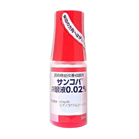 Nhỏ Mắt Chống Cận Thị Sancoba 0.02% 5ml Nội Địa Nhật Bản