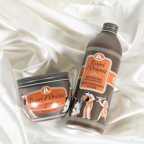 Kem Dưỡng Thể Tesori D' Oriente Hương Nước Hoa Italia 300ml - Hương Hoa Sen