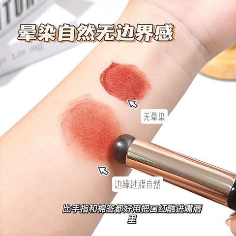 Cọ Tán Son Môi Silicone Hiệu Ứng Ombre Che Khuyết Điểm Mềm Mại Đàn Hồi