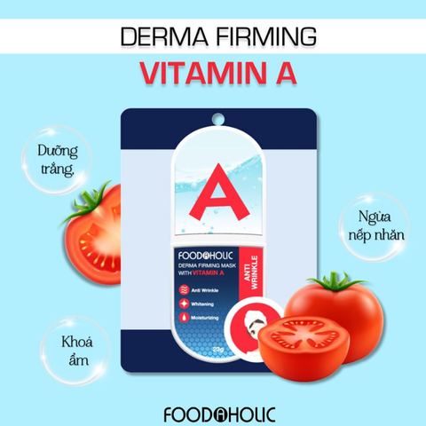 Mặt Nạ Giấy Foodaholic Essential Mask Cung Cấp VItamin Và Dưỡng Chất Cho Da, Chăm Sóc Da Toàn Diện 23g Hàn Quốc