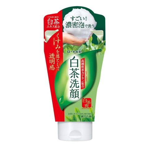 Sữa Rửa Mặt Trà Xanh Rohto Shirochasou Nhật Bản 120g