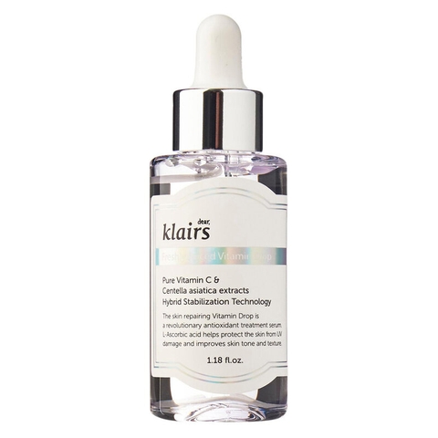 Tinh Chất Klairs Vitamin C Dưỡng Sáng Da, Mờ Thâm 35ml Freshly Juiced Vitamin Drop