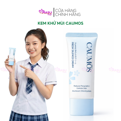 Kem Bôi Caumos Khử Mùi, Dưỡng Da, Giảm Tiết Mồ Hôi Tay Chân 30g