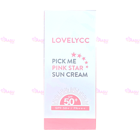 Kem Chống Nắng LOVELYCC Pick Me Pinkstar Sun Cream SPF50+ PA+++ Hàn Quốc 50ml