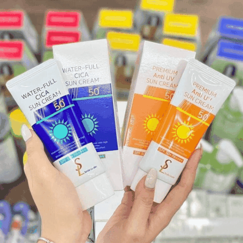 Kem Chống Nắng Nâng Tông Smile Leader Sun Cream SPF50+ 60ml Hàn Quốc
