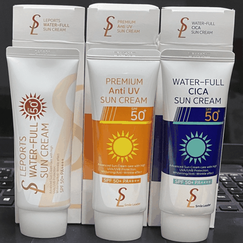 Kem Chống Nắng Nâng Tông Smile Leader Sun Cream SPF50+ 60ml Hàn Quốc