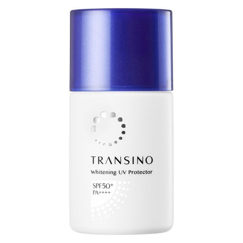 [Mẫu Mới] Kem Chống Nắng, Dưỡng Trắng Da Transino Whitening UV Protector SPF50+ PA++++ 30ml Nội Địa Nhật Bản