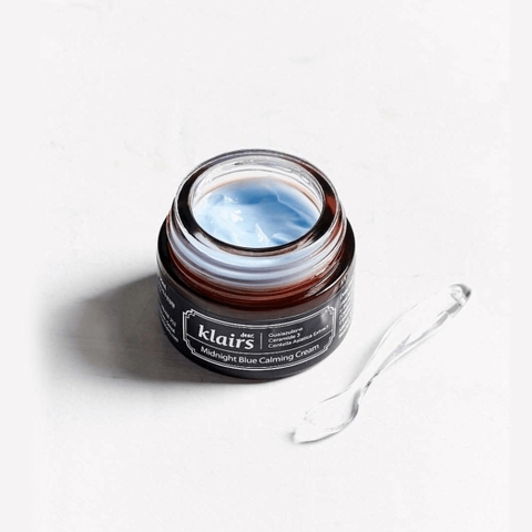 Kem Dưỡng Phục Hồi Da Ban Đêm Klairs Midnight Blue Calming Cream Hộp 30g