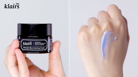Kem Dưỡng Phục Hồi Da Ban Đêm Klairs Midnight Blue Calming Cream Hộp 30g