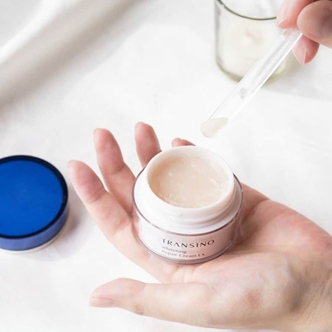Kem Dưỡng Trắng Da Mờ Nám Và Tái Tạo Da Ban Đêm Transino Whitening Repair Cream EX 35g
