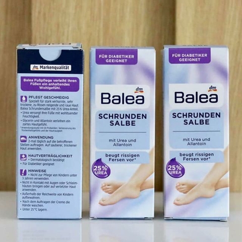 Kem Dưỡng Da Chân Và Giảm Nứt Gót Chân Balea Schrundensalbe 50ml Nội Địa Đức