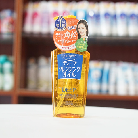 Dầu tẩy trang Kose Softymo làm sạch sâu nhẹ dịu Cleansing Oil 230ml Nhật Bản