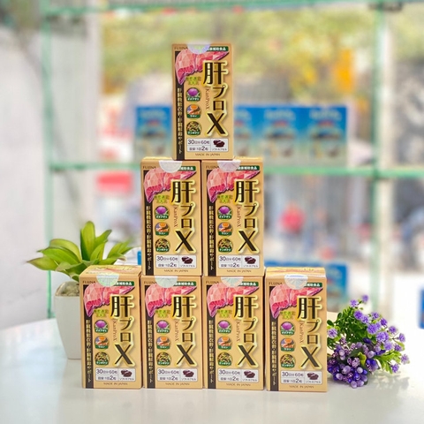 Viên Uống Hỗ Trợ Giải Độc Gan KanProX FUJINA 60 Viên