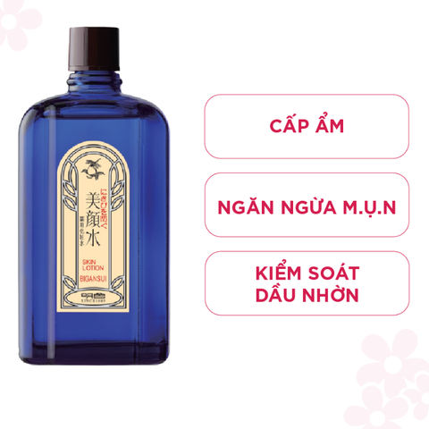 Nước hoa hồng giảm mụn Meishoku Bigansui Medicated Skin Lotion 90ml