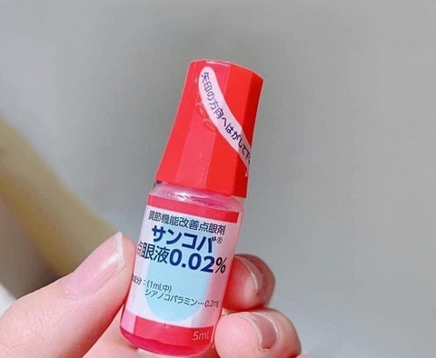 Combo 2 Nhỏ Mắt Sancoba Nhật Bản 5ml - Hỗ Trợ Thị Lực, Hạn Chế Tăng Độ Cận