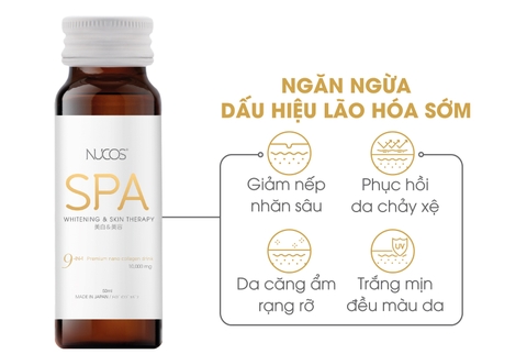 Collagen Uống Chống Lão Hóa Trắng Da Nucos Spa 10000 50Ml X 10 Chai