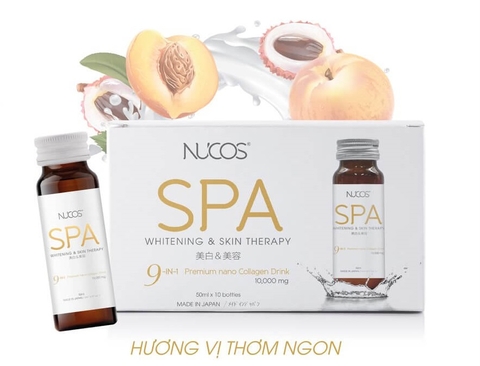 Collagen Uống Chống Lão Hóa Trắng Da Nucos Spa 10000 50Ml X 10 Chai