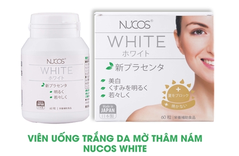 Viên Uống Trắng Da Mờ Thâm Nám Nucos White 60 Viên