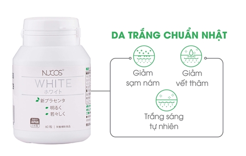 Viên Uống Trắng Da Mờ Thâm Nám Nucos White 60 Viên