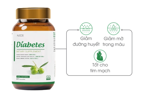 Viên Uống Hỗ Trợ Tiểu Đường Cân Bằng Đường Huyết Nucos Diabetes