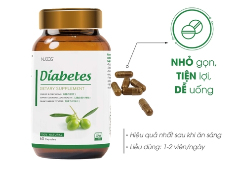 Viên Uống Hỗ Trợ Tiểu Đường Cân Bằng Đường Huyết Nucos Diabetes