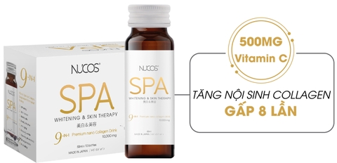 Collagen Uống Chống Lão Hóa Trắng Da Nucos Spa 10000 50Ml X 10 Chai