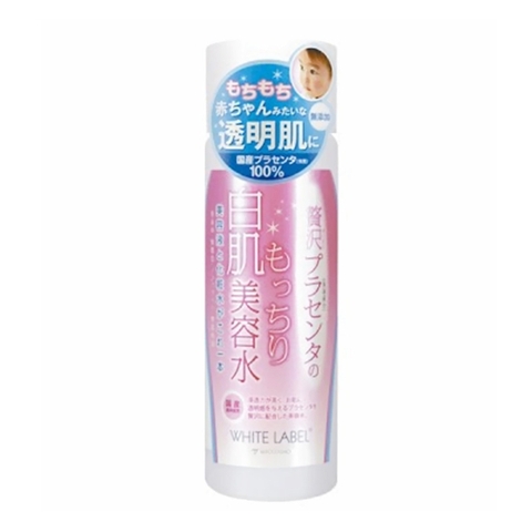 Nước hoa hồng dưỡng da trắng mịn giàu dưỡng chất Placenta WHITE LABEL PREMIUM PLACENTA ESSENCE 180ml