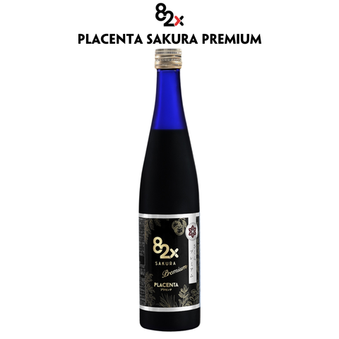 Nước Uống Tinh Chất Nhau Thai Placenta 82x Sakura Premium 450000mg Nhật Bản 500ml